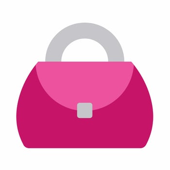 Bag icon vector simple illustration.