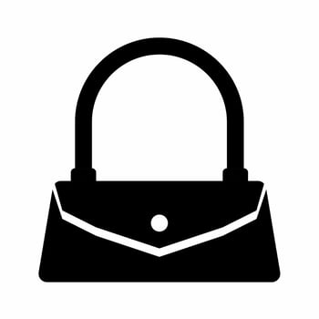 Bag icon vector simple illustration.
