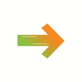 Beautiful Right arrow Vector Glyph icon
