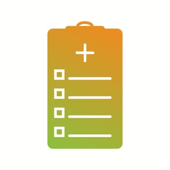 Beautiful Add report Vector Glyph icon