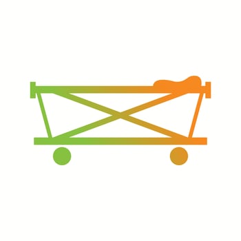 Beautiful Stretcher Vector Glyph icon
