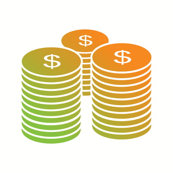 Beautiful Investment Vector Glyph Icon