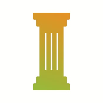 Beautiful Column Vector Glyph Icon