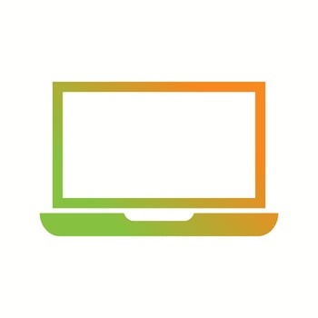 Beautiful Laptop Vector Glyph icon