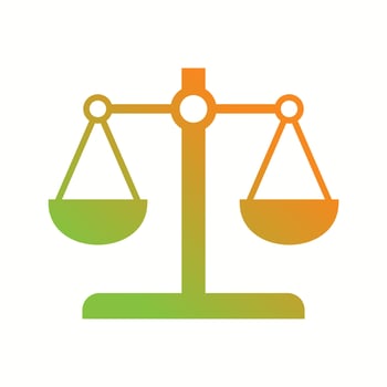 Beautiful Scale Vector Glyph icon