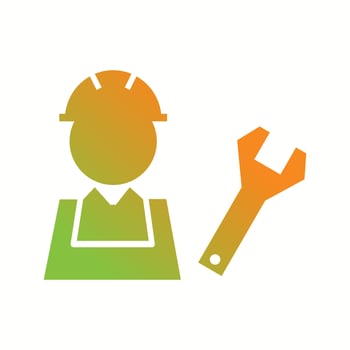 Beautiful Maintenance Vector Glyph icon