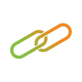 Beautiful Chain Vector Glyph icon