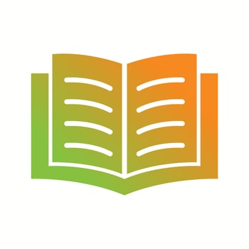 Beautiful Book Vector Glyph icon