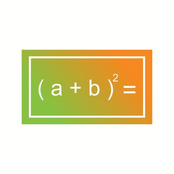 Beautiful Formula Glyph Vector Icon