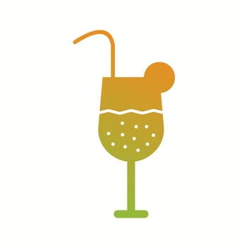 Beautiful Drink Glyph Vector Icon