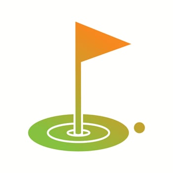 Beautiful Polo Game Glyph Vector Icon