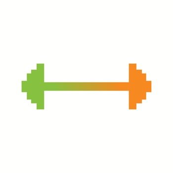 Beautiful Dumbles Glyph Vector Icon