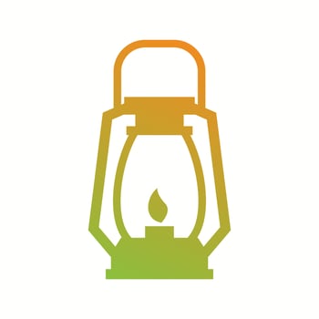 Beautiful Laltain Glyph Vector Icon