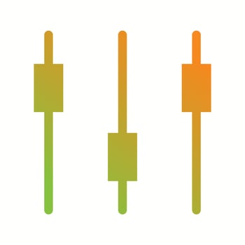 Beautiful Control Glyph Vector Icon