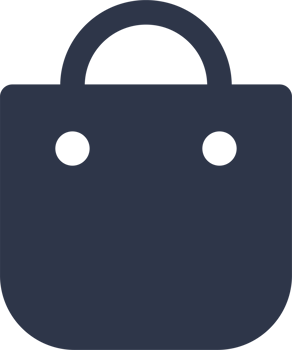 Shoping bag icon in black colors. Shop bag sign for web or commerce apps interface. png