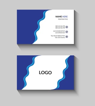 Modern Business Card Template Design vector