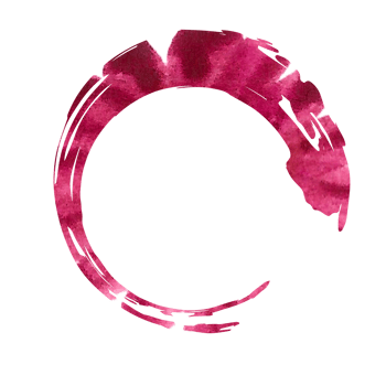 Watercolor round frame png
