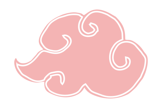 Pink Cloud Ornament png