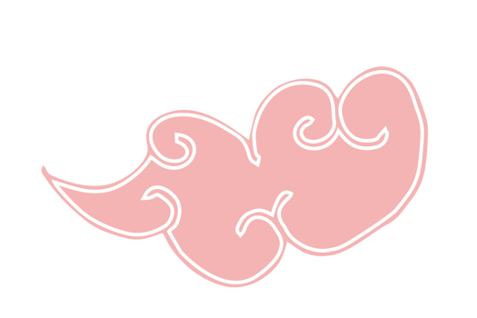 Pink Cloud Ornament png