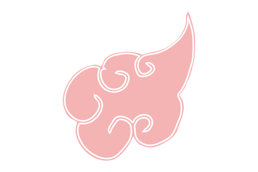 Pink Cloud Ornament png