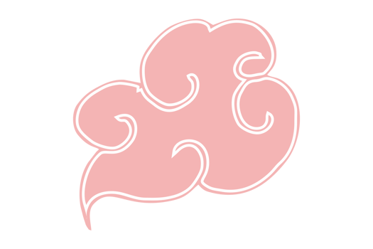 Pink Cloud Ornament png