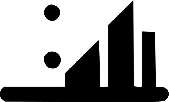 black vector icon