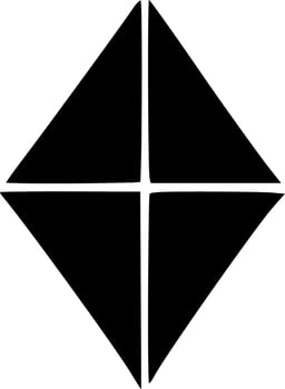 black vector icon