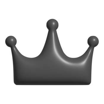 3d icon of crown png