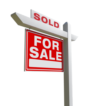 Sold Home For Sale Real Estate Sign - Transparent PNG. png