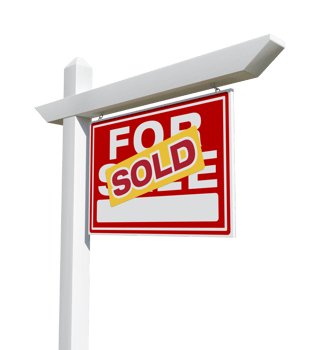 Sold Home For Sale Real Estate Sign - Transparent PNG. png