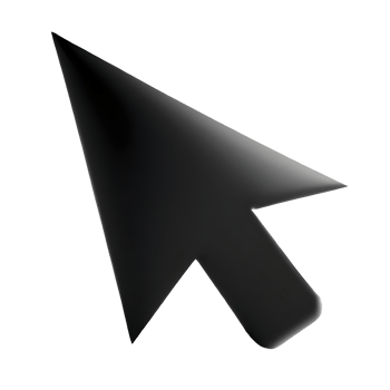 3d computer mouse cursor. arrow icon. . png