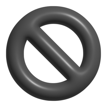 cancel 3d icon png