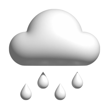 rain 3d icon png