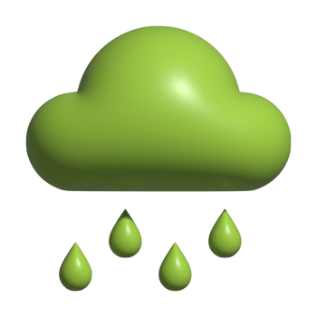 rain 3d icon png