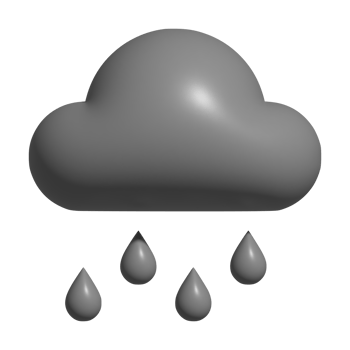 rain 3d icon png