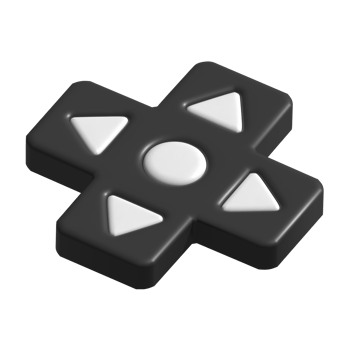 direction pad 3d icon png