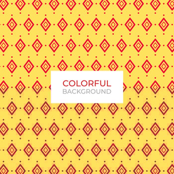 Yellow Pattern With Rhombus For Decoration, Package, Textile. Geometric Vector Illustration
