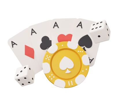 casino poker 3d illustration png