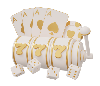 777 casino poker 3d illustration png