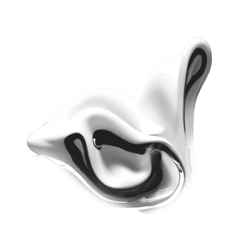 3d fluid glossy shape png