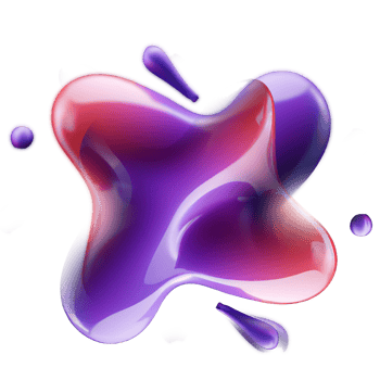 3d fluid glossy shape png