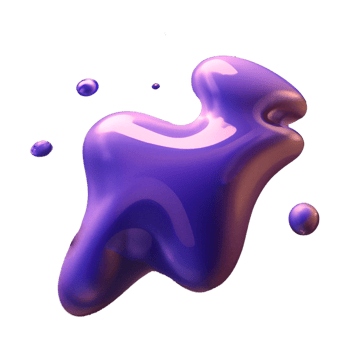 3d fluid glossy shape png
