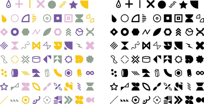Graphic Elements Set vector