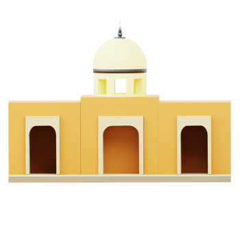 Masjid 3d icon png