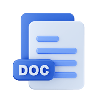 3d file doc folder icon illustration png