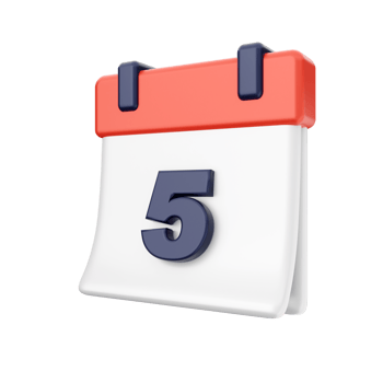 3d calendar icon illustration png