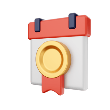 3d calendar icon illustration png