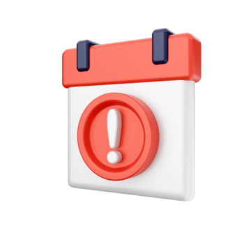 3d calendar icon illustration png