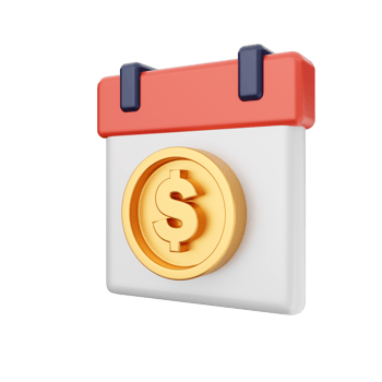 3d calendar icon illustration png