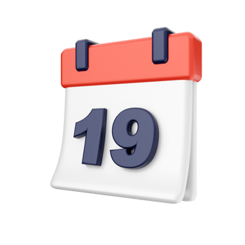 3d calendar icon illustration png